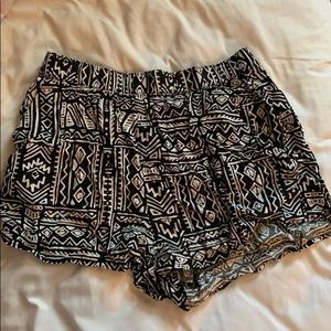 High waisted shorts
